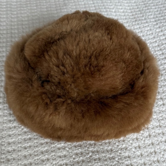 Brand New Alpaca Fur Hat, Caramel